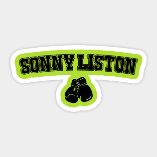 Sonny Liston Boxing Tshirt Sticker